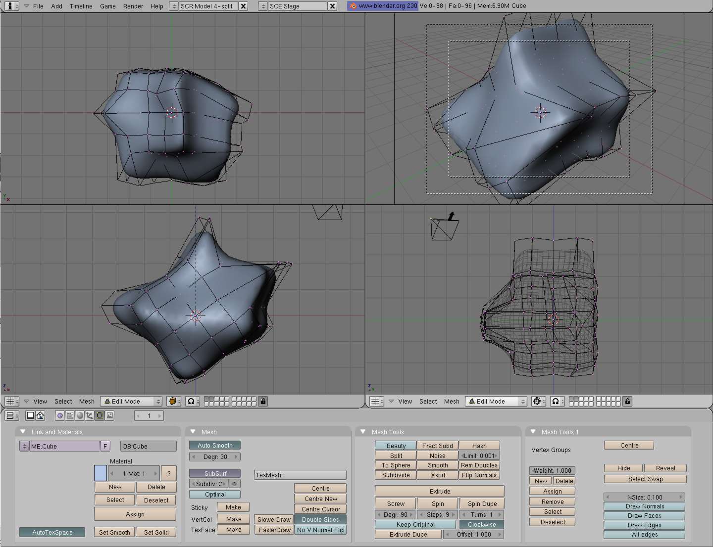 DFGA CyanCo Blender Foundation's development